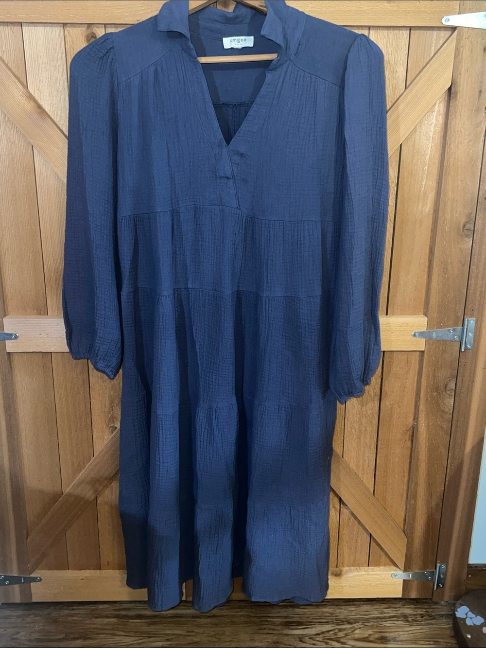 Umgee Soft Blue Dress M